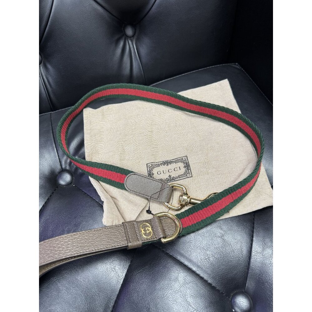 Gucci Sherry Line Dog Leash w/ Dust Bag NWOT